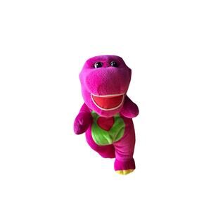 Barney Plush Purple Dinosaur 2015 8" Inch Stuffed Animal Toy No Sound